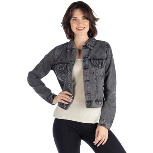 Womens Timeless Denim Jacket - Picture 2 of 9